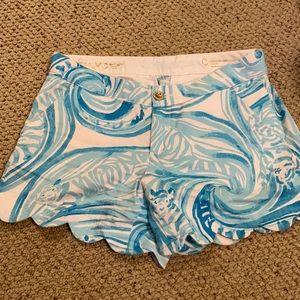 Lilly pulitzer butter cup short size 0